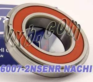6007-2NSENR นาชิแบริ่งปิดผนึกวงแหวน Snap C3 ญี่ปุ่น 35x62x14 มม. แบริ่ง
