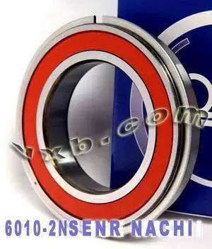 Roulement Nachi 6010-2NSENR 50x80x16mm - Fabriqué au Japon - Étanche - Circlip