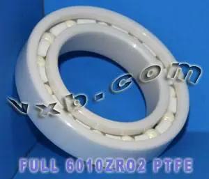 6010 محمل سيراميك كامل ZrO2 50x80x16mm