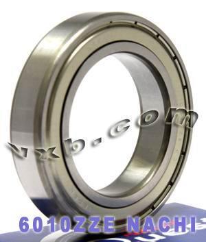 6010ZZE NACHI łożyska 50 x 80x16 ekranowana C3 Japonia