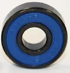 608-2RS Fidget Hand Spinner Black Bearing - Bronze Cage & Blue Seals