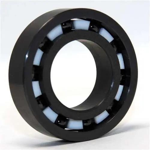 ตลับลูกปืนเซรามิกเต็มรูปแบบ 61802 ขนาด 15x24x5 Si3N4/PTFE