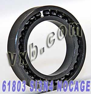 61803 Bổ sung đầy đủ bằng gốm mang 17x26x5 SI3N4