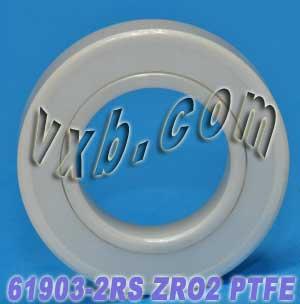 61903-2RS Full gốm niêm phong mang 17x30x7 ZRO2
