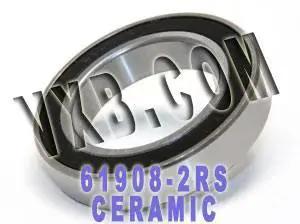 61908-2RS 混合陶瓷密封轴承 40x62x12mm