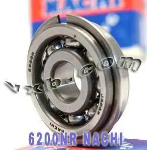 Roulement Nachi 6200NR Ouvert C3 Circlip Japon 10x30x9mm