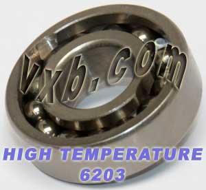 6203 łożysko w wysokiej temperaturze 900 ° F 17x40x12mm