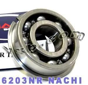 Roulement Nachi 6203NR Ouvert C3 Circlip Japon 17x40x12mm