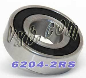 6204-2RS Zapieczętowany łożyska 20x47x14mm