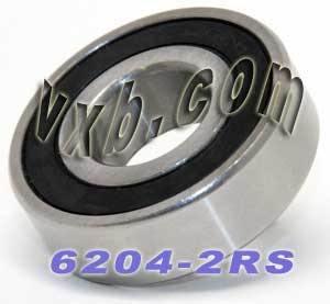 6204-2RS Zapieczętowany łożyska 20x47x14mm