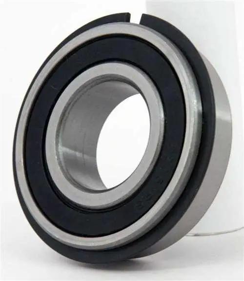 ตลับลูกปืน 6205-2RSNR - 25x52x15mm - ปิดผนึก - แหวนสแน็ป