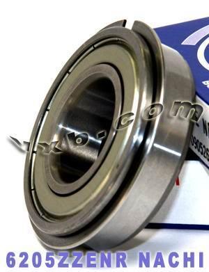 6205zzenr nochi łożyska 25x52x15mm podwójnie osłonięte łożysko kropla C3