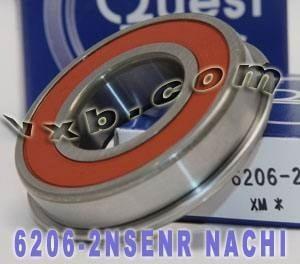 6206-2nsenr nOchi łożysko 30x62x16 zamknięty pierścień c3 snap