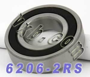 6206-2rs łożyska - 30x62x16mm - zamknięty