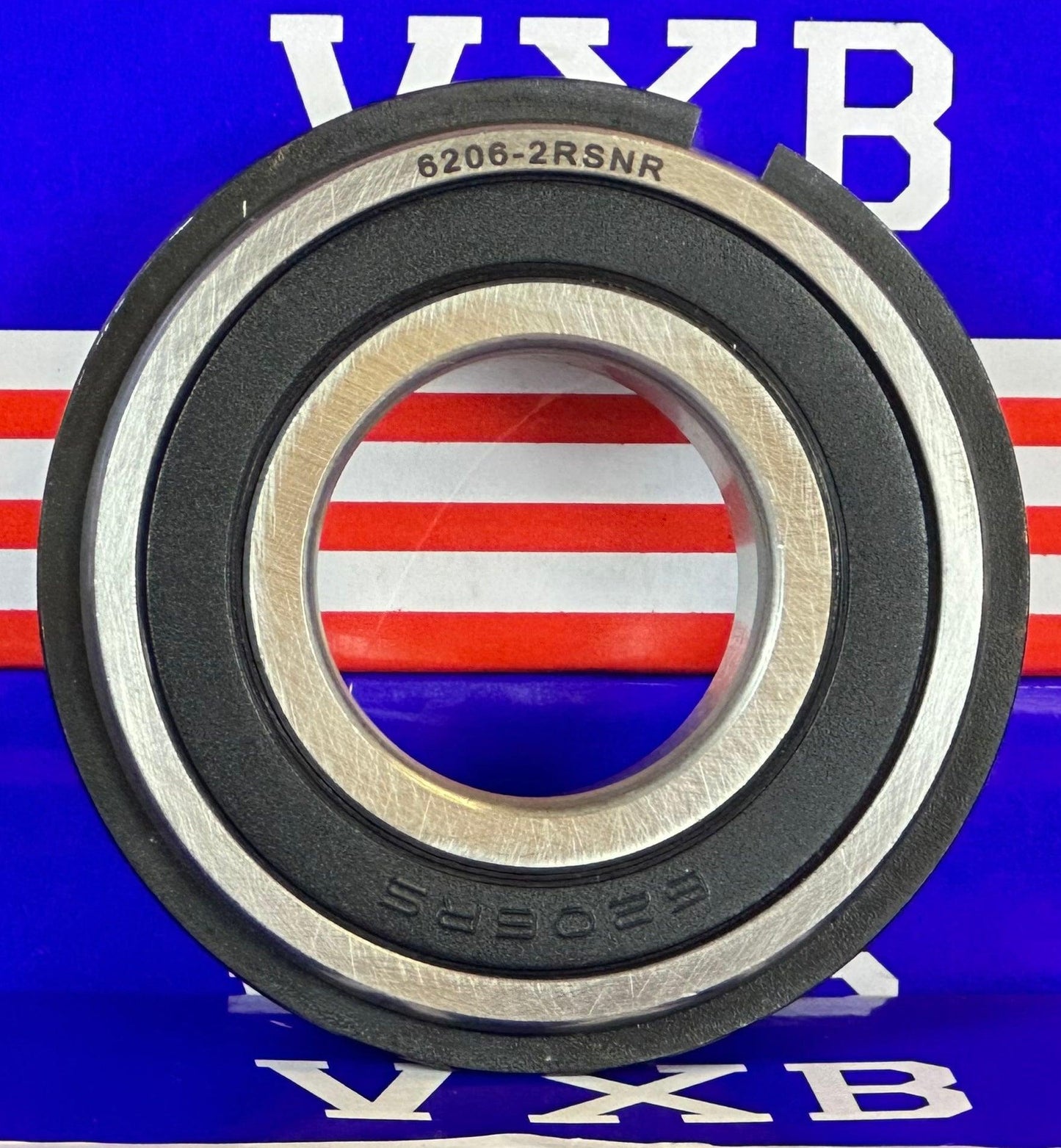 6206-2RSNR Mühürlü Yatak - Snap Ring 30x62x16mm
