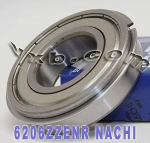 6206zzenr nochi łożyska 30x62x16 Oszyty łożysko krążkowe C3