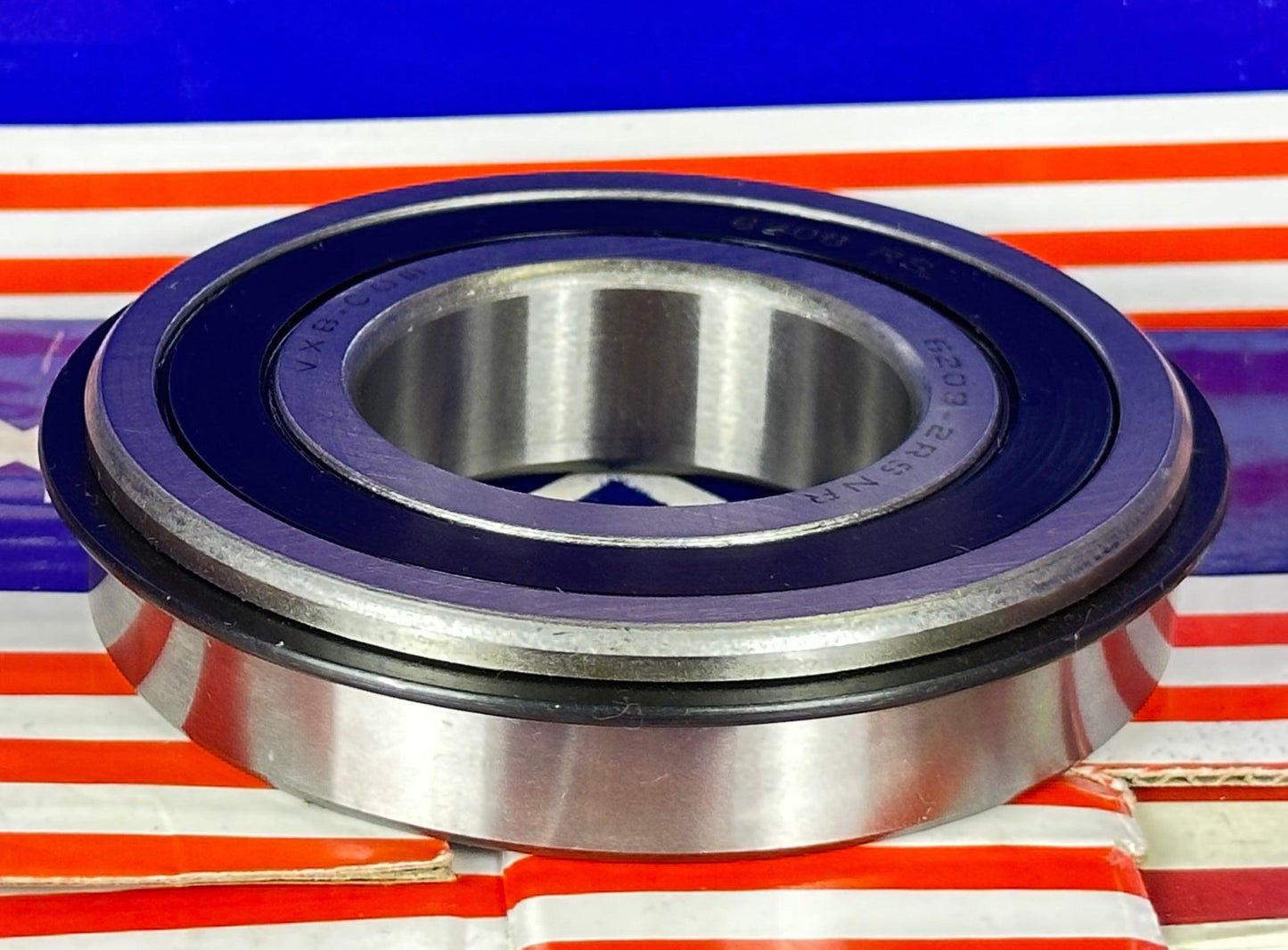6208-2RSNR Kapalı Yatak - Snap Ring 40x80x18mm