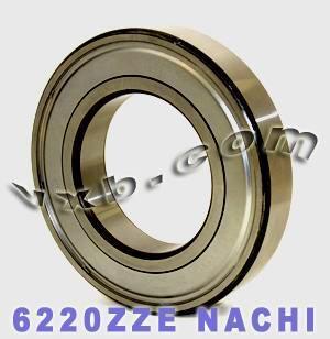 Vòng bi Nachi 6220zze đã che chắn C3 Nhật Bản 100x180x34 lớn
