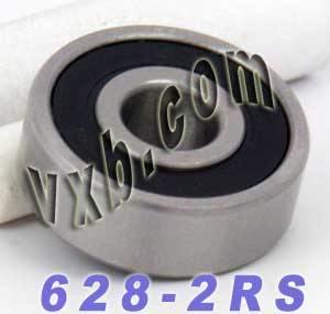 628-2RS Lager 8x24x8mm - Afgedicht - Miniatuur
