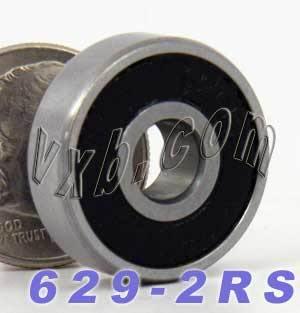 ตลับลูกปืน 629-2RS ขนาด 9x26x8 มม. - ปิดผนึก - ขนาดเล็ก