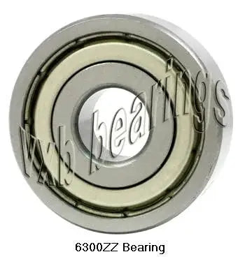 6300ZZ Bearing Deep Groove 6300Z 10x35x11mm