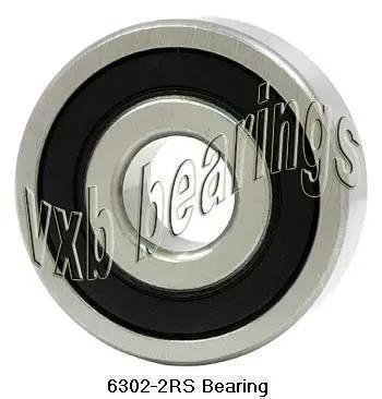 محمل 6302-2RS - محمل كروي ذو أخدود عميق 6302RS
