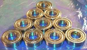 Zestaw 10 łożysk osłoniętych 6302ZZ 15x42x13mm