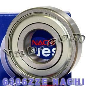 6306ZZE NACHI łożyska 30x72x19mm ekranowana C3 Japonia