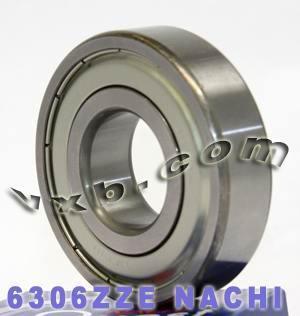 6306ZZE NACHI łożyska 30x72x19mm ekranowana C3 Japonia