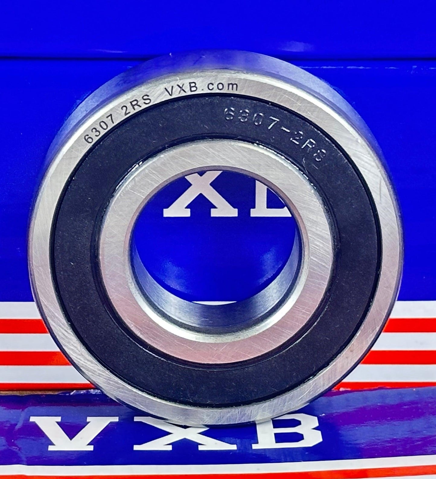 ตลับลูกปืน 6307-2RS1 ปิดผนึกสองชั้น เส้นผ่านศูนย์กลางภายใน 35mm เส้นผ่านศูนย์กลางภายนอก 80mm ความกว้าง 21mm