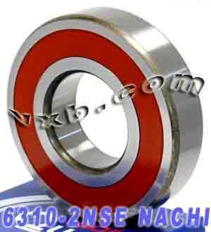 6310-2NSE NACHI แบริ่ง 50x110x27 มม. ปิดผนึก C3 - ผลิตในญี่ปุ่น