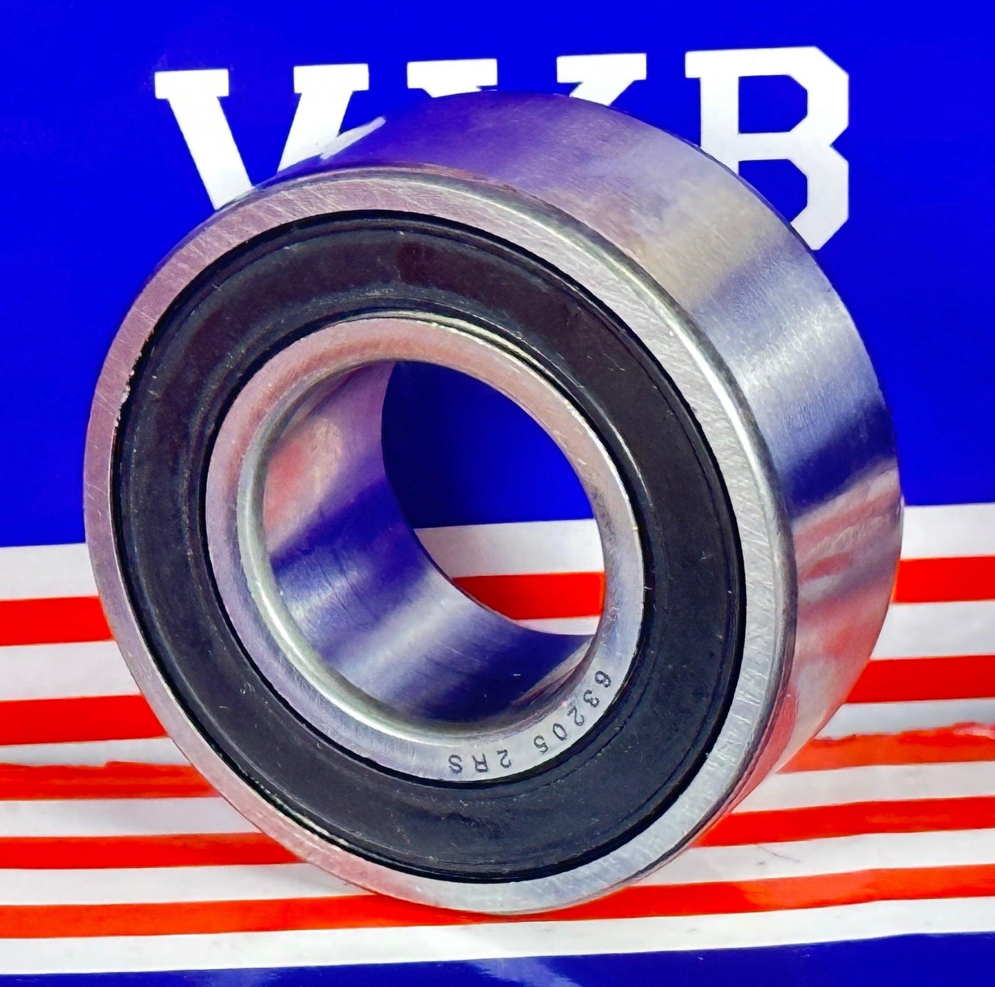 63205-2RS Bilyalı Rulman İÇ Çap 25mm x DIŞ Çap 52mm x Genişlik 21mm - Çift Mühürlü