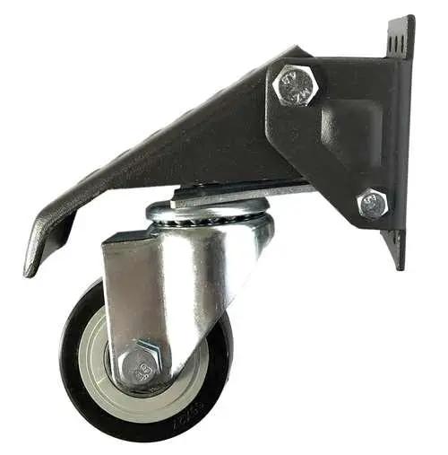 65mm Workbench Caster Wheel 88 Lbs Thermoplastic Polymer Coreset of 4