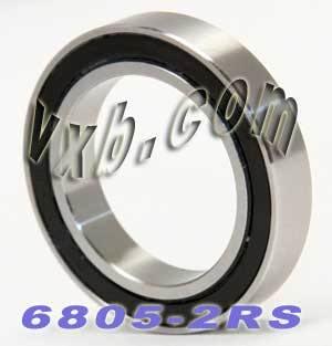 Premium 6805-2rs met 25x37x7 mm afgesloten kogellager
