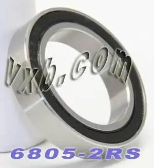 Premium 6805-2RS mang bing bóng 25x37x7mm