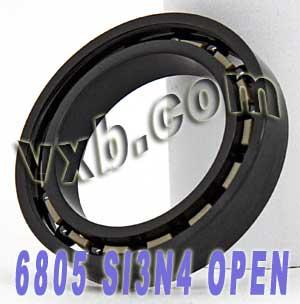 6805 Mở đầy gốm đầy đủ 25x37x7 SI3N4