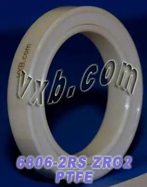 6806-2RS Full Ceramic Sealed Bearing 30x42x7 ZrO2