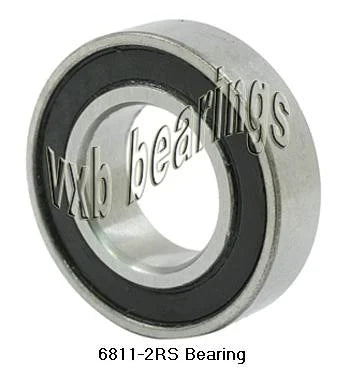 ตลับลูกปืนร่องลึก 6812-2RS Bearing 6812-2RS