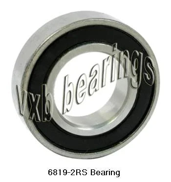ตลับลูกปืนร่องลึก 6819-2RS Bearing Deep Groove 6819-2RS