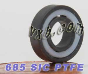 685 FULL GERAMIC Vòng bi silicon cacbua 5x11x3 sic Vòng bi thu nhỏ