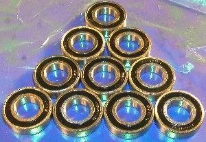 10 paket 6902-2RS 15x28x7mm mühürlü yatak