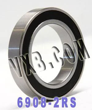 6908-2RS Afgedichte Lager 40x62x12mm