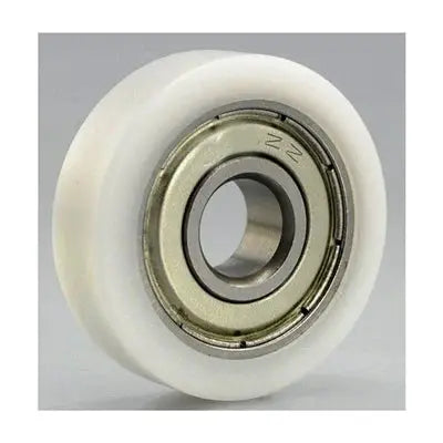 6mm Bore Bearing POM Plastic Track Roller 6x25x7mm