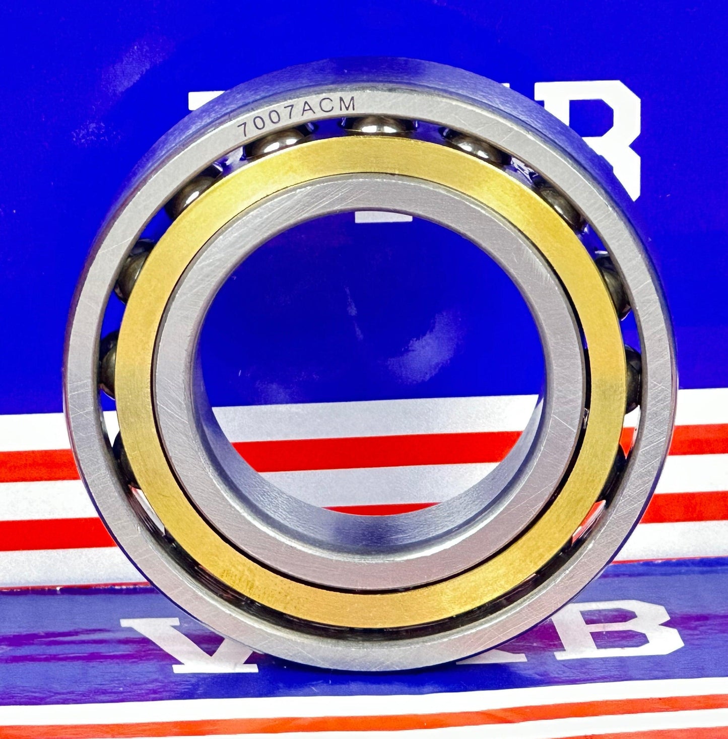 7007ACM محمل تماس زاوي بسقف برونزي 35x62x14مم