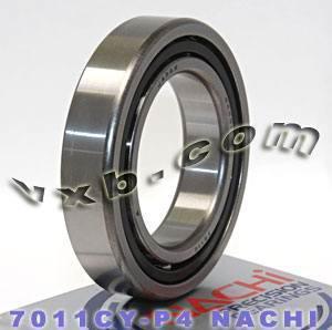 7011Cyp4 Nachi Angular Contact Bearing 55x90x18 มม. ABEC-7 ญี่ปุ่นทำ