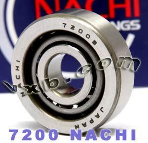 7200 Nachi Angular Contact łożyska 10x30x9 C3 wykonane Japonia