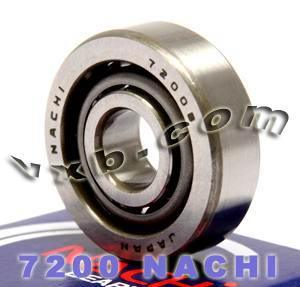7200 Nachi Angular Contact łożyska 10x30x9 C3 wykonane Japonia