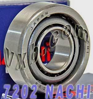 7202 Nachi Angular LIÊN HỆ VIẾT C3 Nhật Bản 15x35x11mm ổ trục