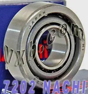 Roulement à contact oblique Nachi 7202 C3 Japon 15x35x11mm Roulement