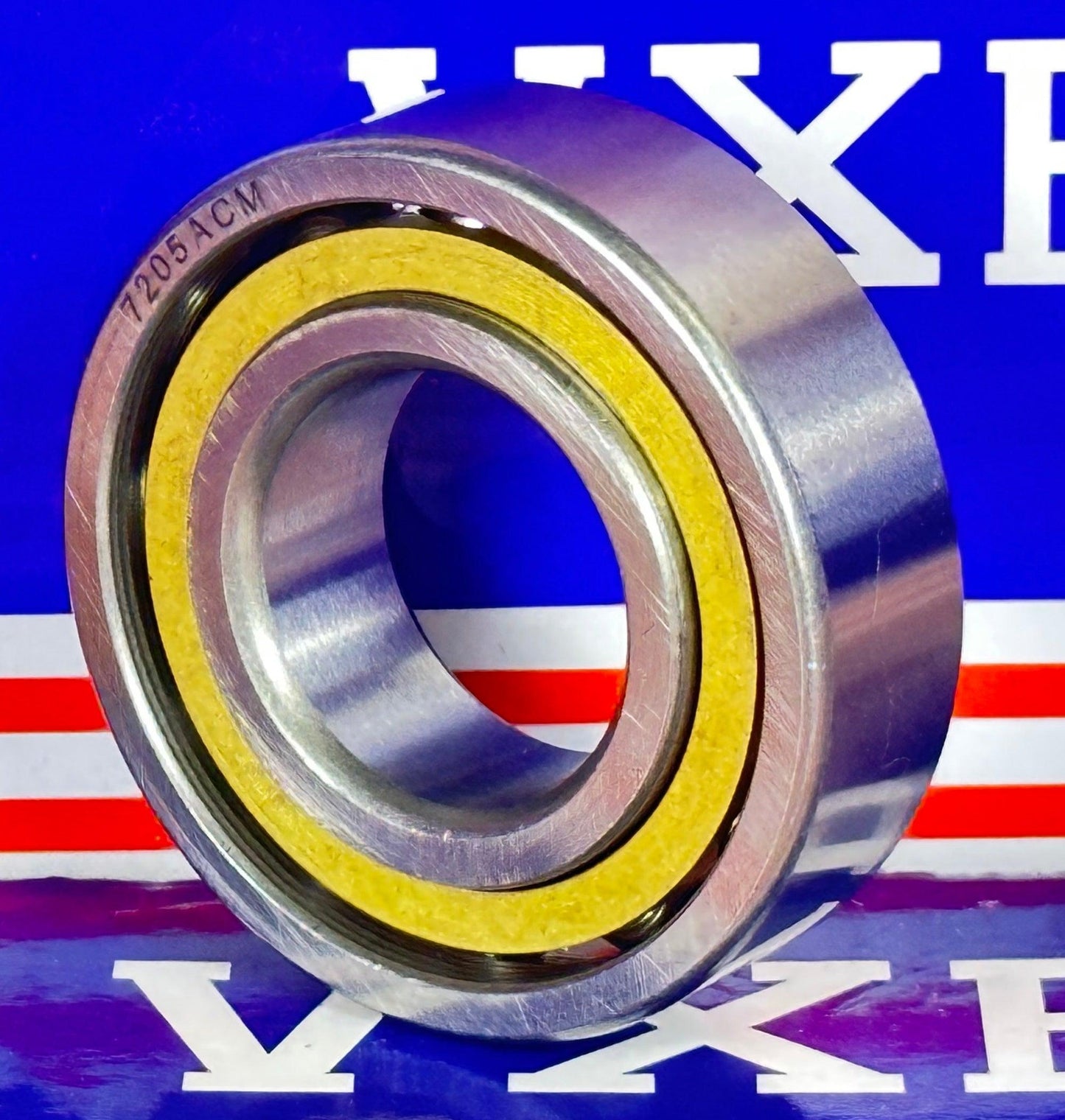 7205ACM محمل تماس زاوي بسقف برونزي 25x52x15مم